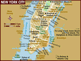 Mappa New York